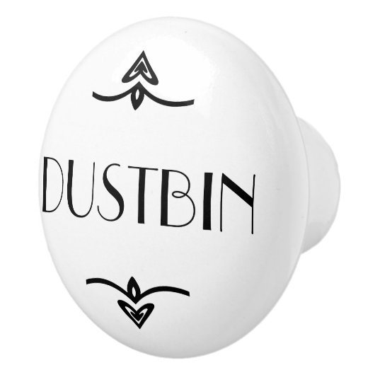 Dustbin Keramische Knop (Rechts)