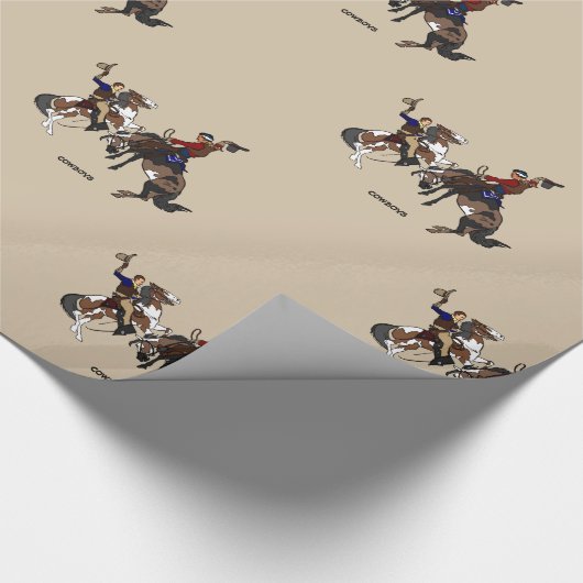 Dustbowl Cowboys Cadeaupapier (Hoek)
