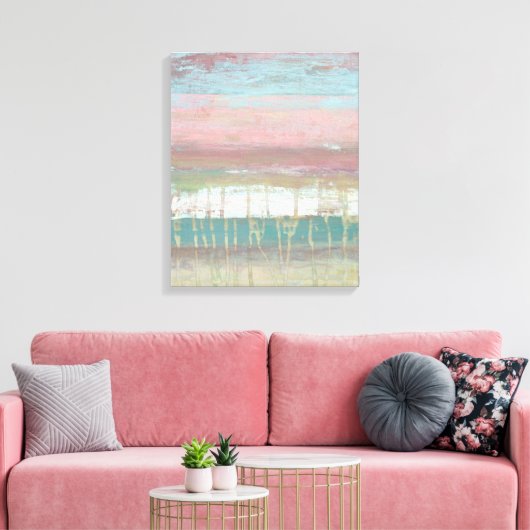 Dusted Horizon Canvas Afdruk (Insitu (Woonkamer))