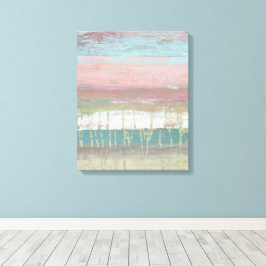 Dusted Horizon Canvas Afdruk (Insitu (Houten vloer))