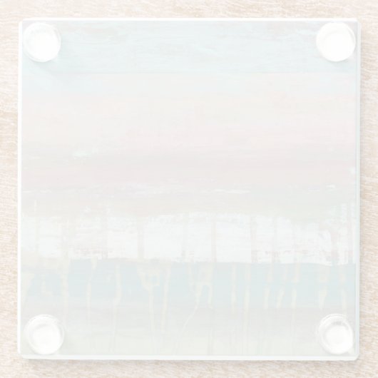 Dusted Horizon Glazen Onderzetter (Achterkant)