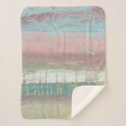 Dusted Horizon Sherpa Deken (Voorkant)
