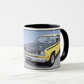 Duster 340 1971 mok (Voorkant rechts)