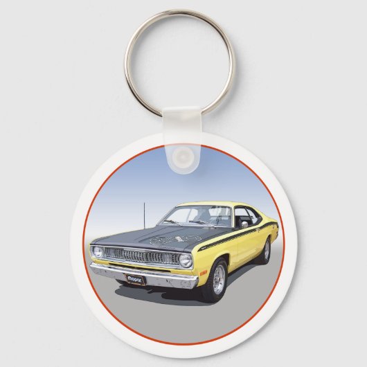Duster 340 1971 sleutelhanger (Voorkant)
