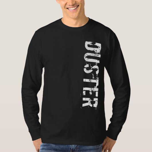 Duster Logo Vert T - shirts (Voorkant)