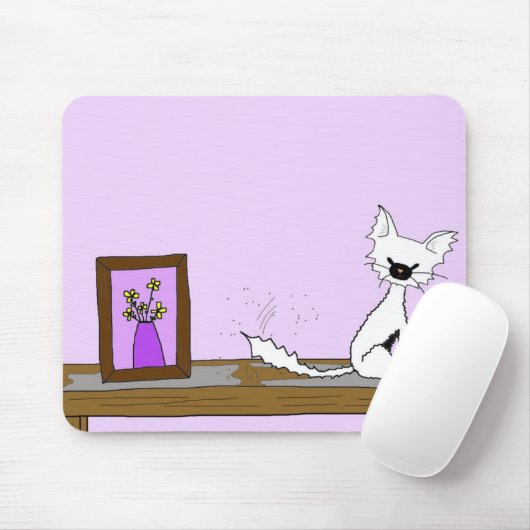 * Duster * met Puff de kat Muismat (Met muis)