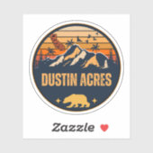Dustin Acres, Californië Sticker (Vel)