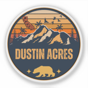 Dustin Acres, Californië Sticker