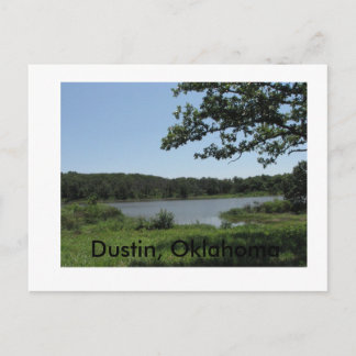 Dustin Lake1, Dustin, Oklahoma Briefkaart