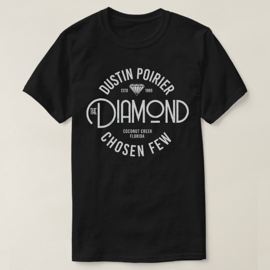 Dustin Poirier de diamant T-shirt (Design voorkant)