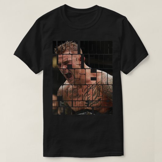 Dustin Poirier Round Five Classic T Shirt (Design voorkant)