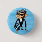 DUSTIN RONDE BUTTON 3,2 CM (Voorkant)