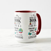 Dustin Stevens Book Lover Mok (Voorkant rechts)