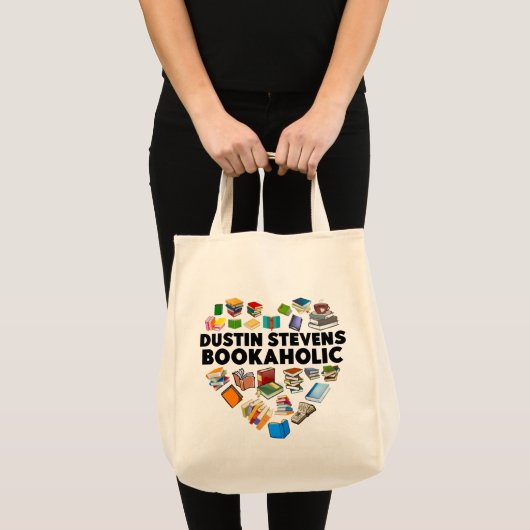 Dustin Stevens Bookaholic Tote Bag (Voorkant (product))