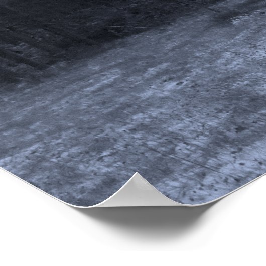 Dusting of Snow at the Bog Poster (Hoek)