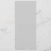 Dustmake paarse witte bloemen zilverbladeren bruil menu (Achterkant)