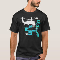Dustoff Black en Blue TShirt