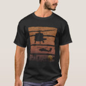 Dustoff UH-60 Blackhawk Medevac Helikopter T-shirt (Voorkant)