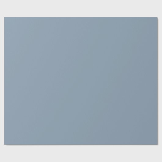 Dustroze blauwe, vaste kleur cadeaupapier (Vlak)