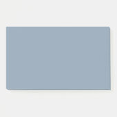 Dustroze blauwe, vaste kleur post-it® notes (Voorkant)