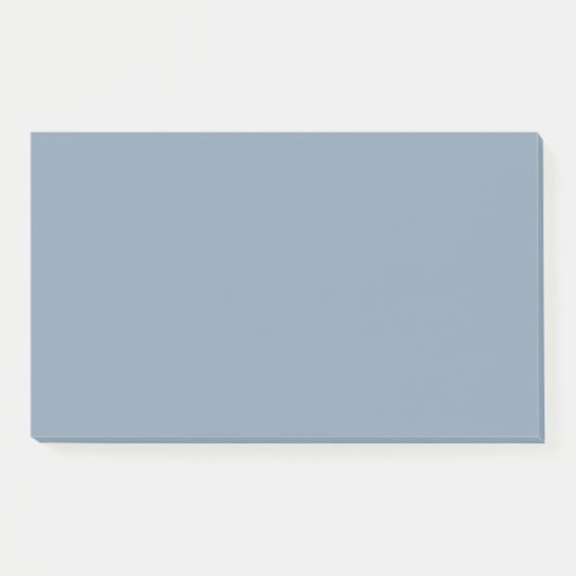 Dustroze blauwe, vaste kleur post-it® notes (Voorkant)