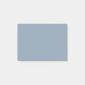 Dustroze blauwe, vaste kleur post-it® notes (Voorkant)