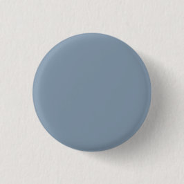 Dustroze blauwe, vaste kleur ronde button 3,2 cm