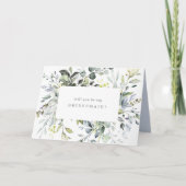 Dustroze Florals Bridesmaid-kaartje Kaart (Voorkant)