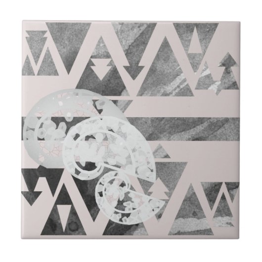 Dusty Ash Slak van de Eterniteit Tegeltje (Voorkant)