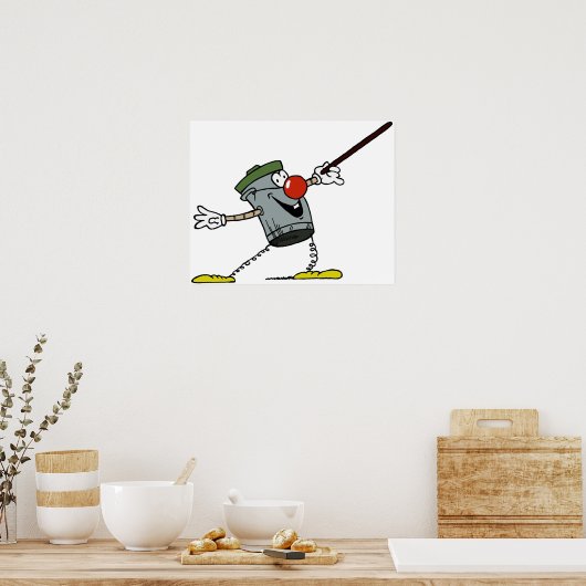 DUSTY BIN POSTER (Keuken)