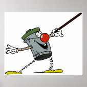 DUSTY BIN POSTER (Voorkant)