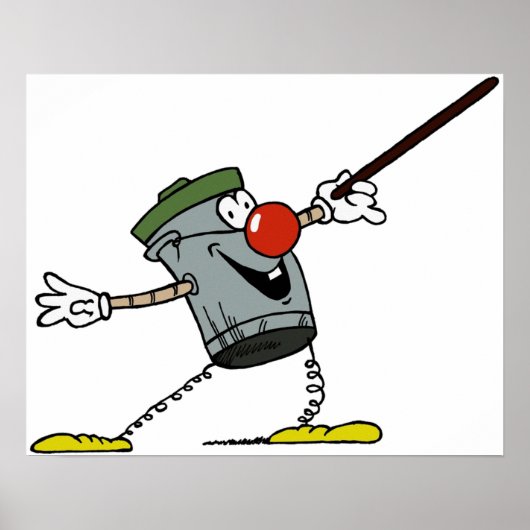 DUSTY BIN POSTER (Voorkant)