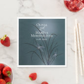 Dusty Blauwgroen Dragonfly Servet (Insitu)