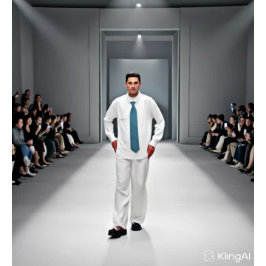 Dusty blue Aangepaste Naam Monogram Quote Stropdas