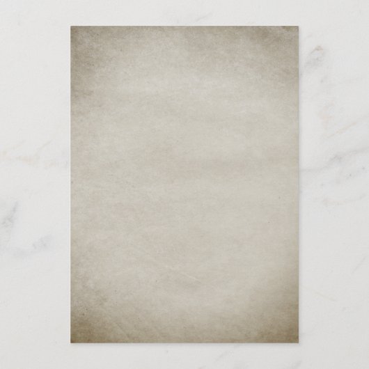 Dusty Blue Alice in Wonderland Trouwgegevens Informatiekaartje (Achterkant)