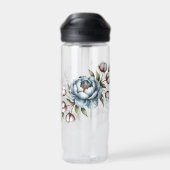 Dusty Blue and Cotton Will You Be My Bridesmaid? Waterfles (Achterkant)