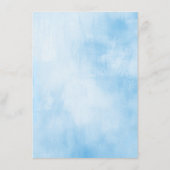 Dusty Blue and Pink Floral Theme Menu (Achterkant)