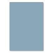 Dusty Blue Baby Blocks Editable Tent Cards  Kaart (Achterkant)