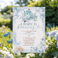 Dusty Blue Baby brouwt Baby shower