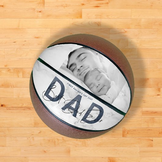 Dusty Blue Best Pap Ever Foto First Fathers Day Basketbal