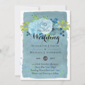 Dusty Blue Blauwgroen Wedding Trending Budget (Voorkant)