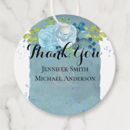 Dusty Blue Blauwgroen Wedding Trending Budget Bedankjes Labels