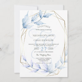 Dusty Blue Bleek Lila afval Kaart