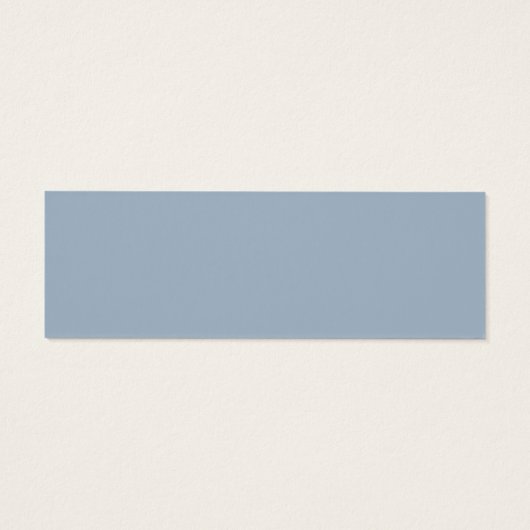 Dusty Blue Botanical Greenery Wedding Website RSVP Mini Visitekaartjes (Achterkant)