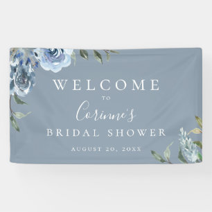 Dusty Blue Botanical Spandoek