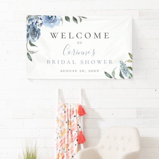 Dusty Blue Botanical Spandoek (Insitu)