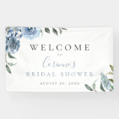 Dusty Blue Botanical Spandoek (Horizontaal)