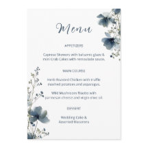 Dusty Blue Botanical Wedding