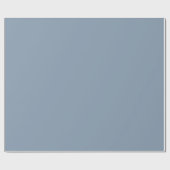Dusty Blue Cadeaupapier (Vlak)