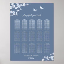 Dusty Blue Cherry Blossom | Weddenschappen